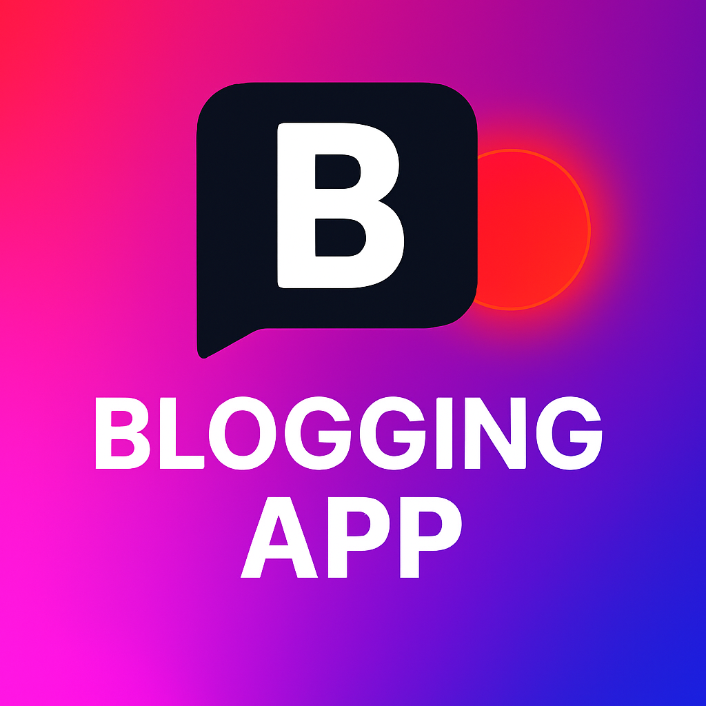 blog app ui